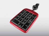 Teclado Numérico con Cable Retráctil